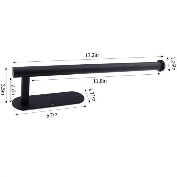 Latitude Run® Under Mounted Paper Towel Holder Wayfair